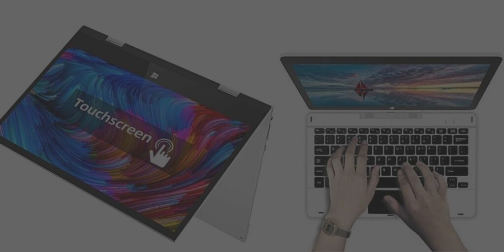 Jumper Laptop 2 in 1 TouchScreen Tablet with Detachable Keyboard