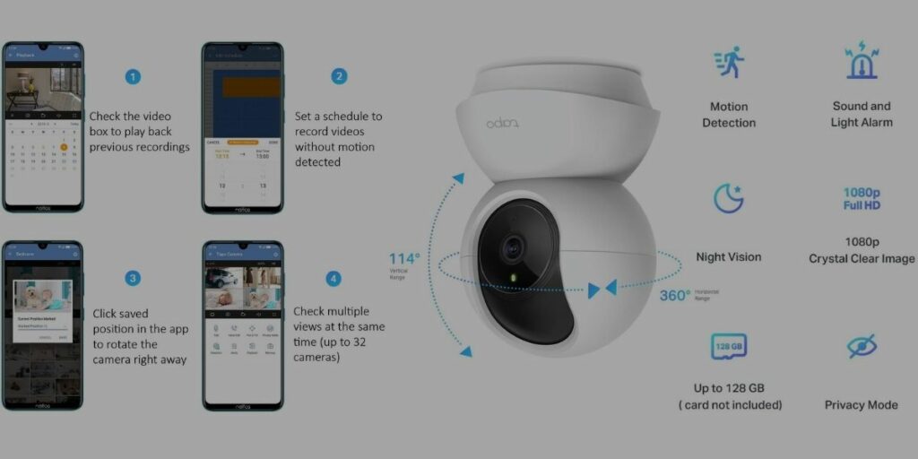 TP-Link Tapo Pan_Tilt Smart Security Camera-2