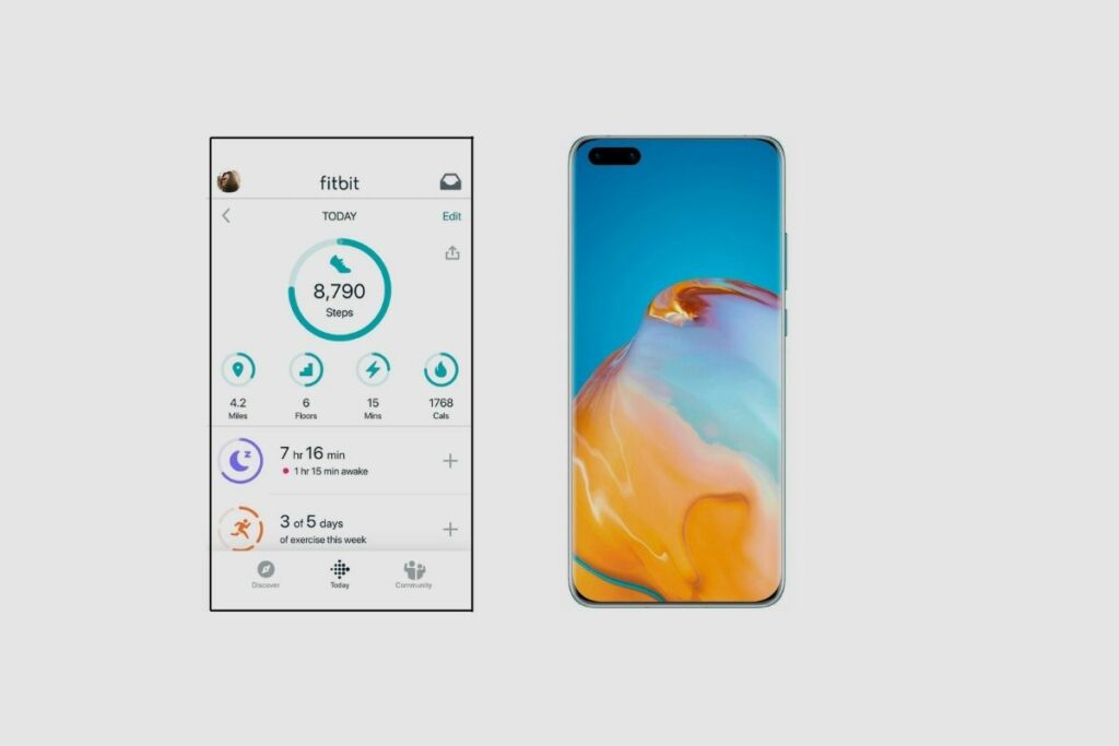 Does Fitbit work with Huawei P40 Pro