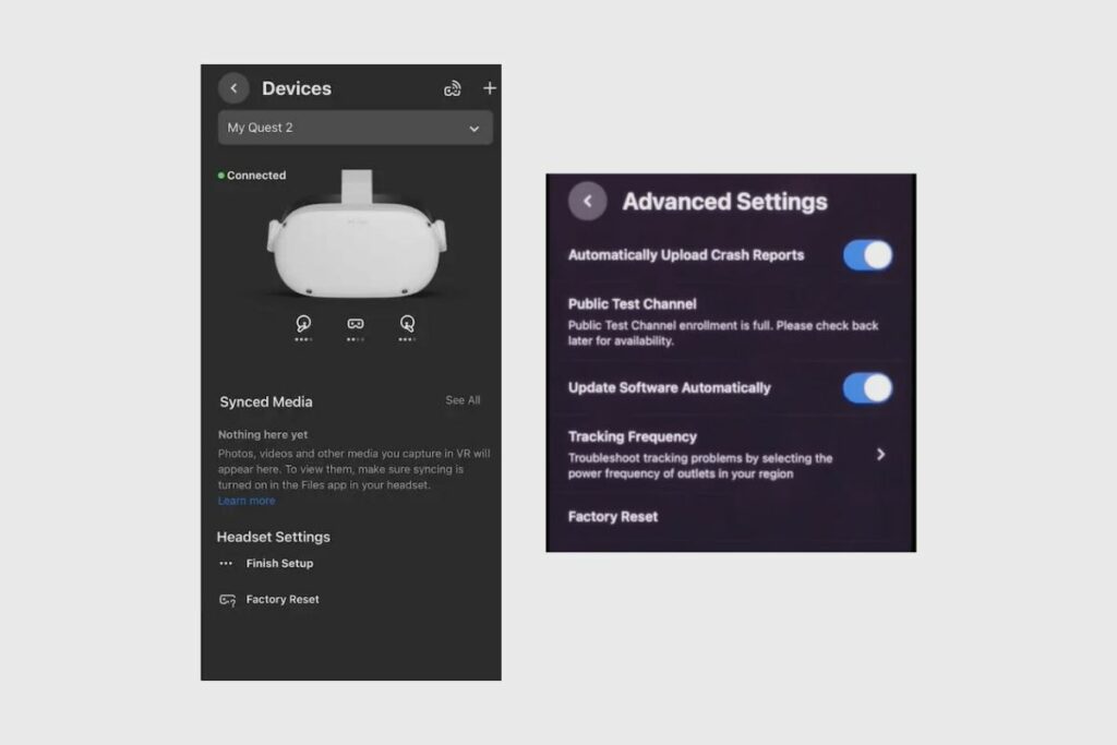 How Can You Factory Reset Oculus (Meta) Quest 2 When You Are Using A Smartphone