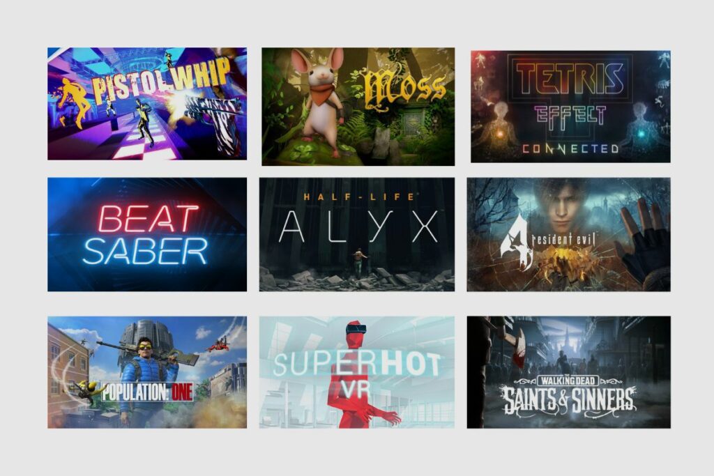 Top-rated Games for Meta Quest 2