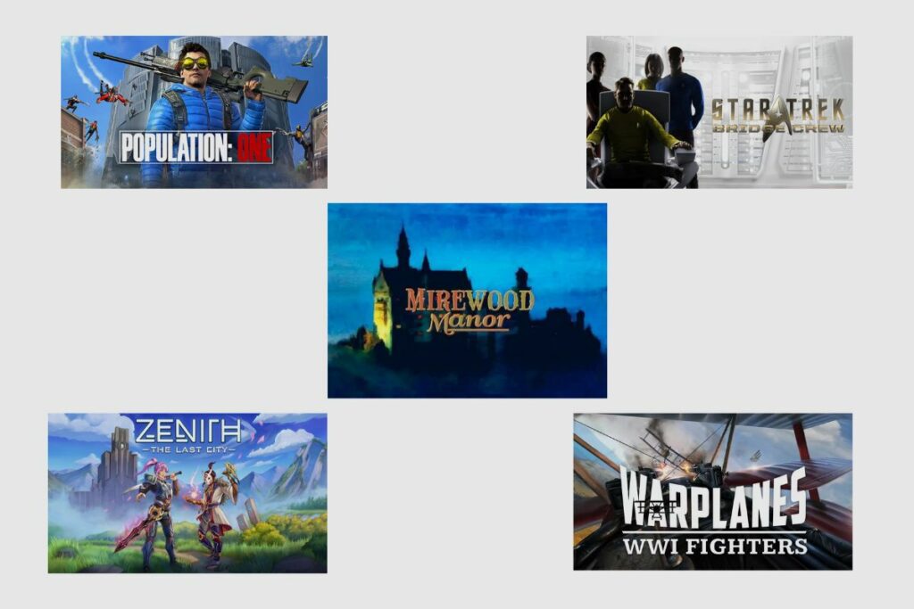 Multiplayer Games Compatible with Oculus Quest 2